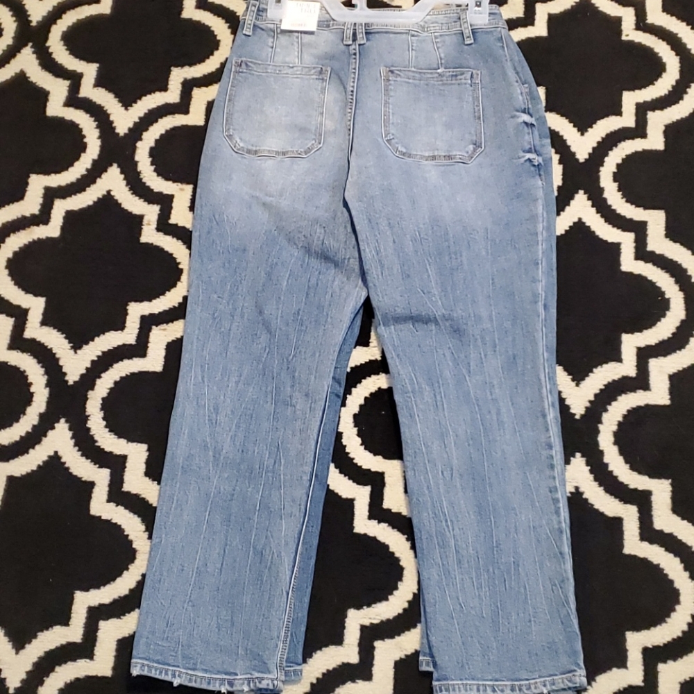 TIME AND TRU UTILITY SLIM HIGH-RISE JEANS ๐ - Picture 4 of 9
